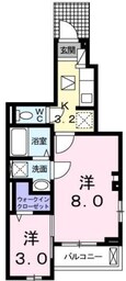 エテルノ・ベルの間取図