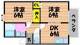 シティパークＡの間取図