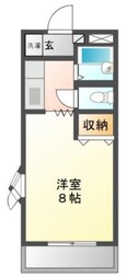 メゾンひまわりの間取図