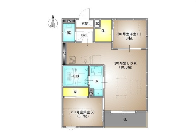 間取図