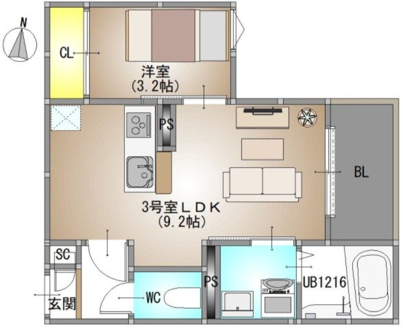 間取図