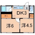 ビューハイツ御山の間取図