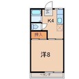 ジュネス森合Ａの間取図
