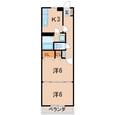 コーポレガシー2の間取図