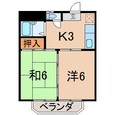 カーサミナミIIの間取図