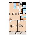 ファミールIIIの間取図