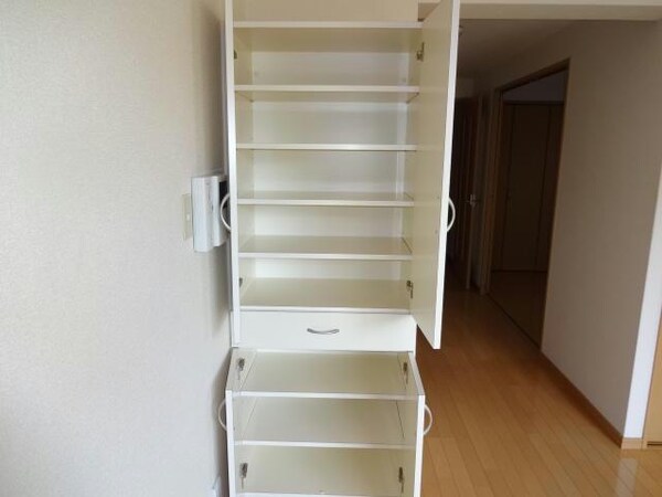 その他設備(リビングに備え付けの収納ありです＾＾♪)
