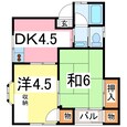 コーポ小林の間取図