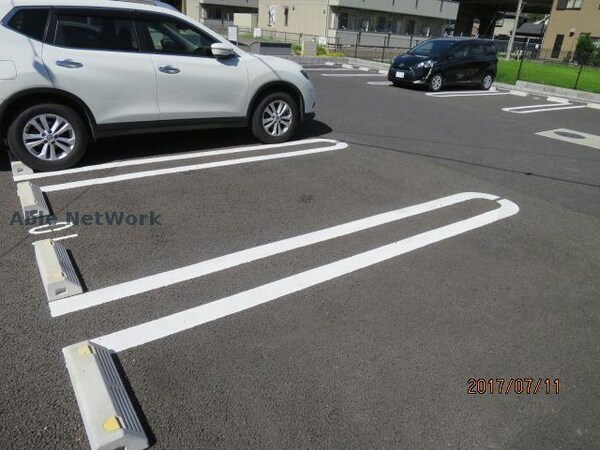 駐車場(ダブルライン)