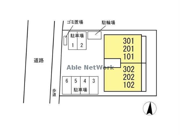 物件外観写真4　(敷地図)