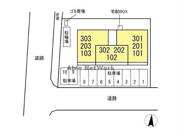 物件外観写真4　(敷地図)