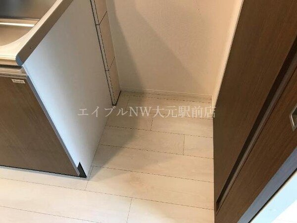 キッチン(冷蔵庫置場（イメージ）)
