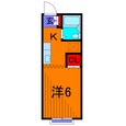 ベルコーポＣ棟の間取図