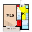 MELDIA亀有Ⅲの間取図