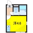 シャンテお花茶屋Ⅱの間取図