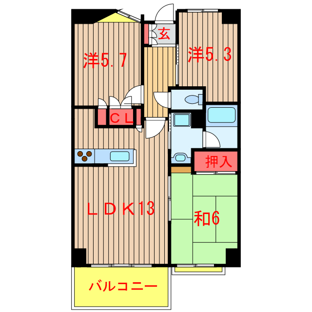 間取図