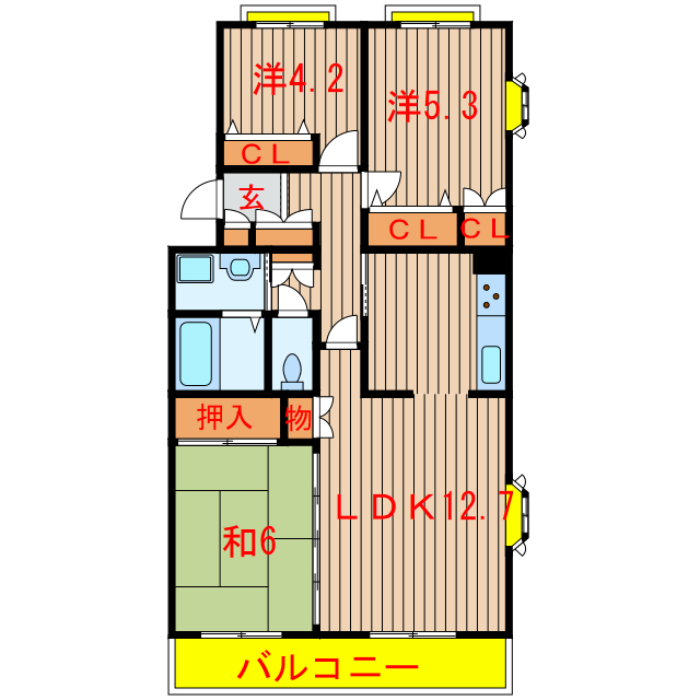 間取図