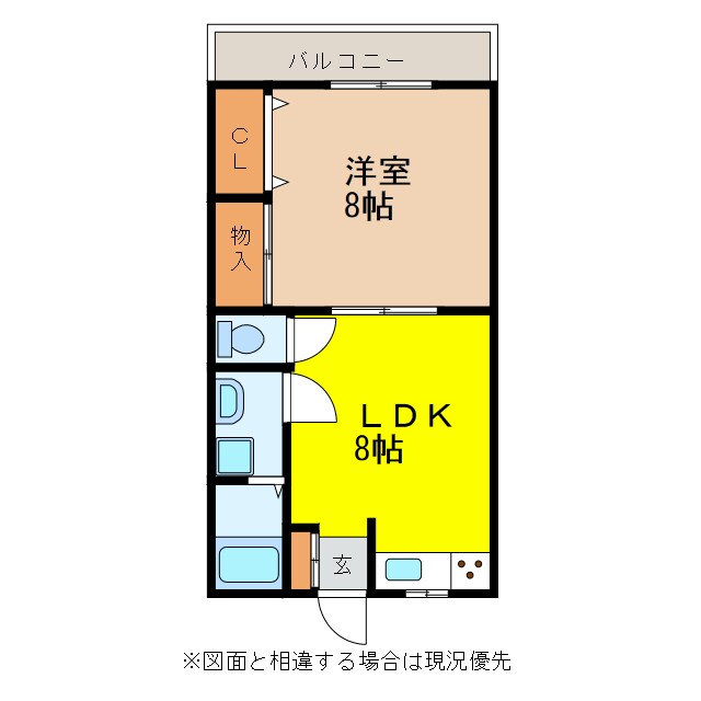 ルネサンス櫻の間取り図