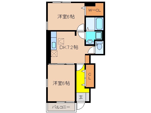 セプト・クルールの間取り図