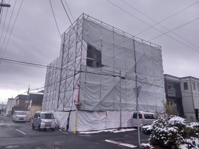 仮）NUTS-千歳市北栄1丁目MSの物件外観写真