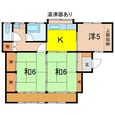 三上住宅の間取図