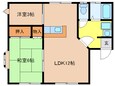 近江ハイツの間取図