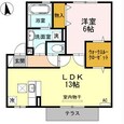 モントレゾールの間取図