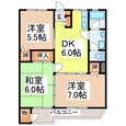 八代トップマンションの間取図