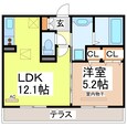 ライジングサンⅢの間取図