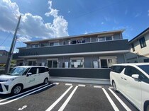 熊本市電Ａ系統<熊本市交通局> 健軍校前駅 2階建 築1年の外観写真