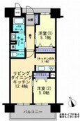 アルファライフ岡大医学部前の間取図