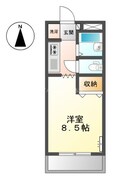 グランチェスタⅡの間取図