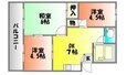 カーサ新屋敷　A棟の間取図