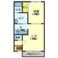ハイツふきのとうNo.7の間取図