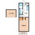 クレバネス町屋の間取図