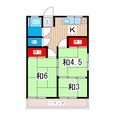 山県マンションの間取図