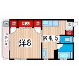 小泉ハイツの間取図
