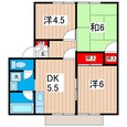 メゾンしずかⅠの間取図