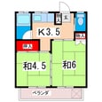 瀬谷マンションの間取図
