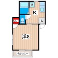 コーポクボタの間取図