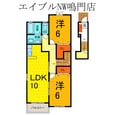 グレイスフルＡの間取図
