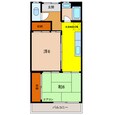 第２河野ハイツの間取図
