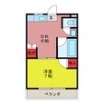 長久保マンションの間取図