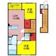 ルフラン2の間取図