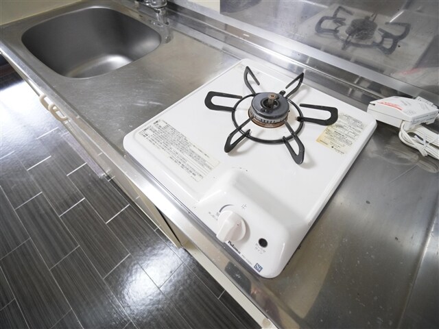 物件内観写真10　(１口ガスコンロ)