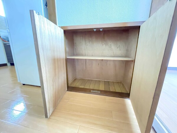 居室(キッチンスペース収納)