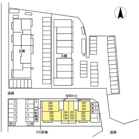 物件外観写真2　(配置図)