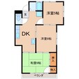 グリーンハイツ荒町の間取図