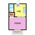 コーポ下賀茂の間取図