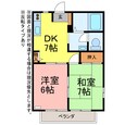 ユトリロ忠興２の間取図
